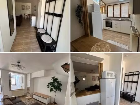 maison meublée entièrement rénovée – 3 pièces – sotteville-lès-rouen