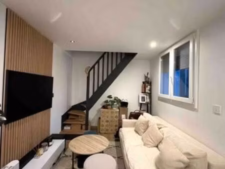 sartrouville – 2p meublé avec terrasse 20m² et parking