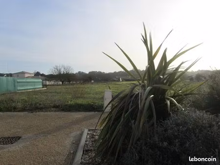 terrain rare  470m²  viabilisé  jard-sur-mer