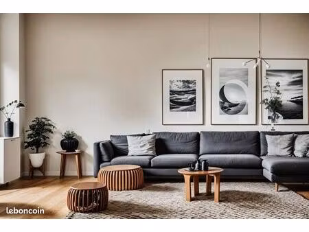 appartement - 4 pièces - les sables d'olonne à 8 min à vélo du marché arago