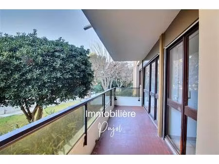 mazargues 13009 marseille - t4 de 90 m² avec grand balcon et garage fermé