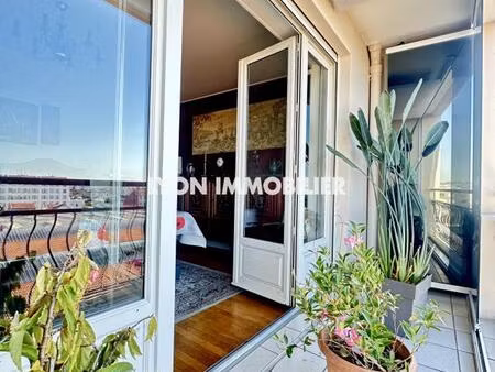 lyon 3e grange blanche / monplaisir t3 de 78 m2 avec bal