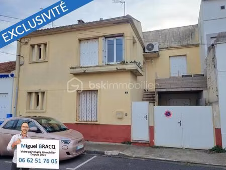 maison f7 de 130 m² avec 62 m² d'extérieurs en plein coeur de valras plage 34350