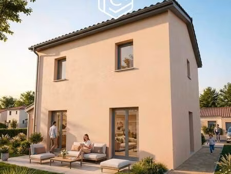terrain avec maison neuve à vendre