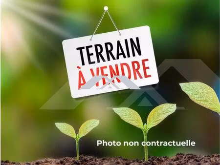 terrain constructible à vendre