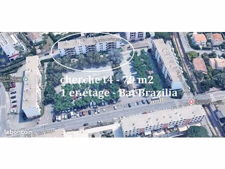 cherche t4 / 79m2 / bat brazilia / xv em corps