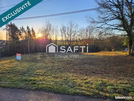 terrain 1066 m² torcy-et-pouligny