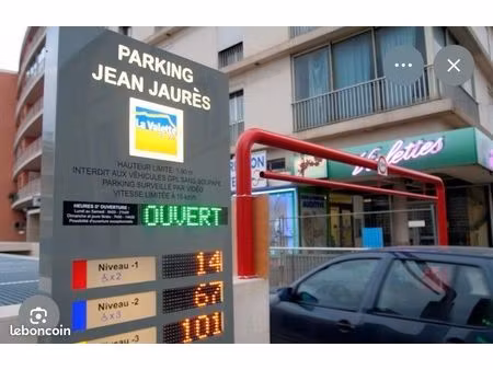 place de parking privée jean jaurès