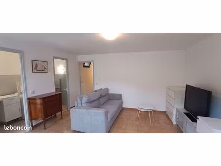 2 pièces meublé - bas de villa