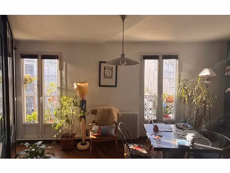 appartement paris 14 63 m² t-3 à vendre  549 000 €
