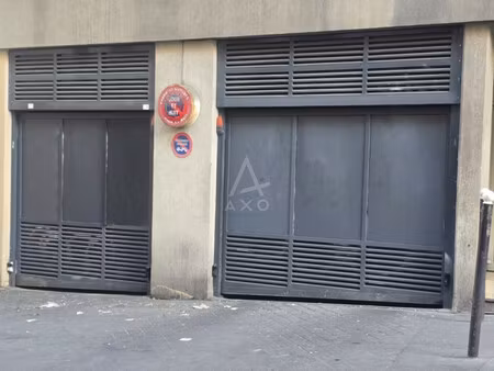 location parking intérieur paris 18eme arrondissement  12m² 180€ paris ile-de-france