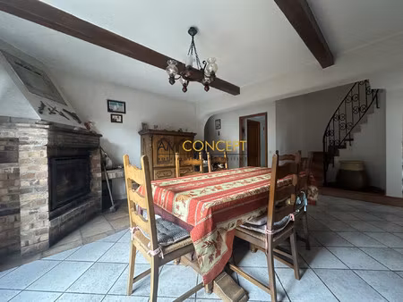 maison 5 pièces de 114 m² avec jardin et terrasses – tourett