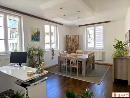 appartement 166 m² – 4 chambres – centre-ville de barr – terrasse & cave