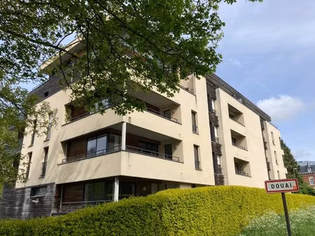 appartement de standing les rives du parc - douai - 104m2 - 3 chambres - terrasse - parkin