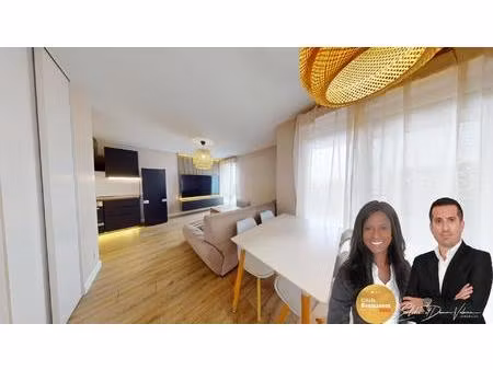 appartement t3 meublé de 60m² dans résidence sécurisée avec garage