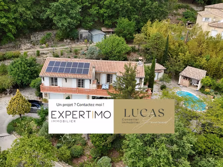 villa d’exception avec piscine + garage de 120m² et fort potentiel – poujols