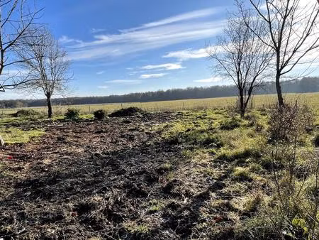 magnifique terrain hors lotissement avec vue sur la nature