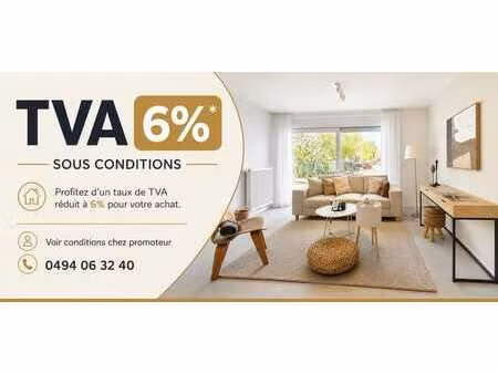 wavre - appartement neuf tva à 6 % sous conditions*