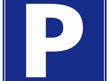parc brugmann : emplacement parking à vendre
