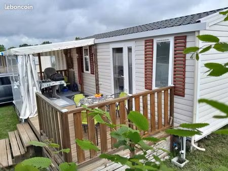 mobil-home 2013 – très bon état – 1km de la mer – ambon (56)