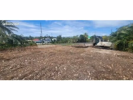 terrain 1016 m² sainte anne