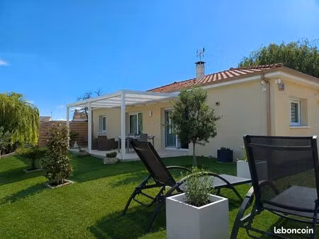 maison de plain-pied 121m² avec garage aout 2023