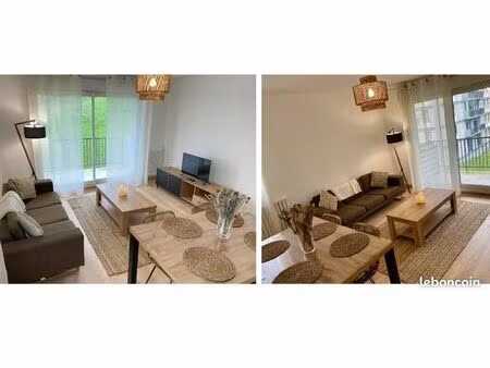 appartement t4 meublé avec balcon – secteur rue jules favre – proche géant casino – dispon