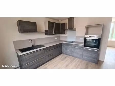 à louer – duplex rénové avec garage et jardin – étain