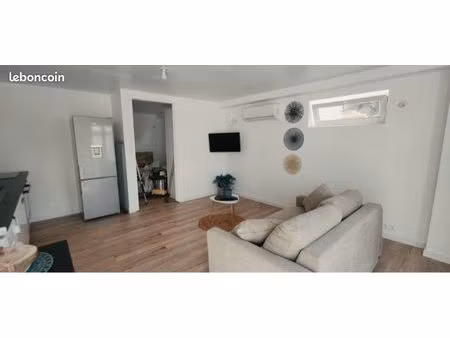 appartement meublé 2p de 35m2 + terrasse + parking