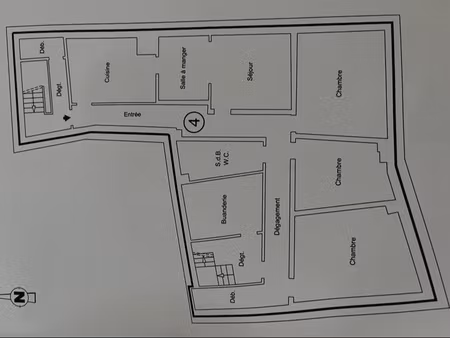 en vente appartement 128 m² – 189 000 € |sierck-les-bains