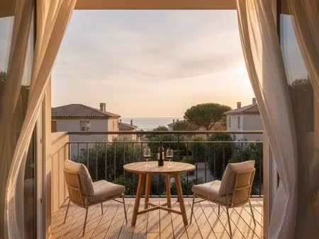 un appartement d’exception aux volumes remarquables  à deux pas de la mer