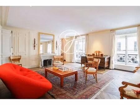 paris 1er - vendôme / rivoli - appartement - 4 pièces - 135 54m² carrez - 3 chambres