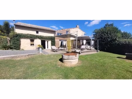 33710 - tauriac - maison en pierres renovee sur 3900 m² parc paysager