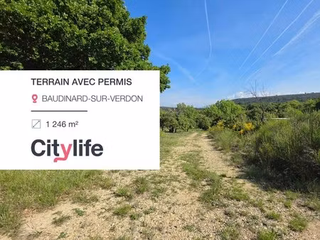 terrain constructible avec permis