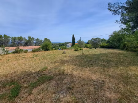 vente terrain à construire 1800 m² éguilles (13510)