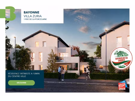 a vendre spacieux t4 neuf sur bayonne