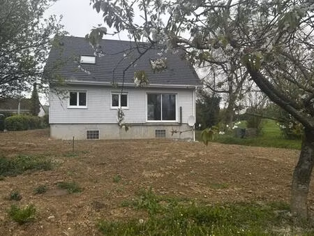 maison individuelle sur sous sol complet