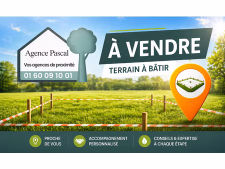 terrain à bâtir 608 m² ? poincy (proche meaux)