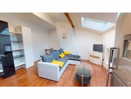 nancy centre – superbe t3 lumineux  meublé et équipé – 56m2