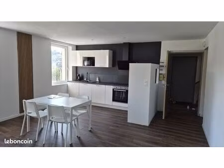 appartement t2 entièrement rénové – 62 m² – meublé – étupes