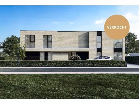 02 exclusief gelijkvloers nieuwbouwappartement met 2 slpk’s en ruime tuin in linkhout