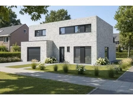 nieuw te bouwen alleenstaande woning te roeselare.