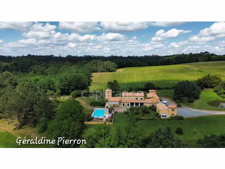 maison à vendre saint bonnet sur gironde 14 pièce(s) 480m2 787 500€