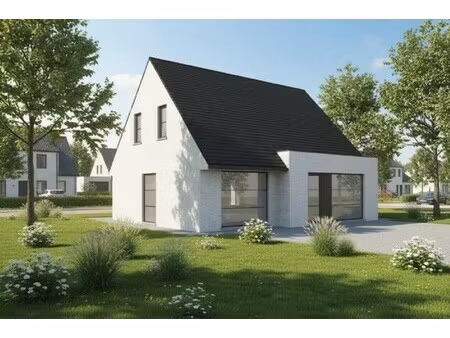 nieuw te bouwen alleenstaande woning te tielt.