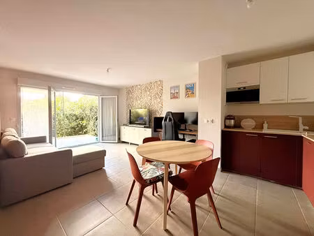 appartement 3 pièces rez-de-jardin double stationnement carros les plans