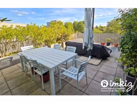 appartement 4 pièces 3 chambres 91m² terrasse 35m²