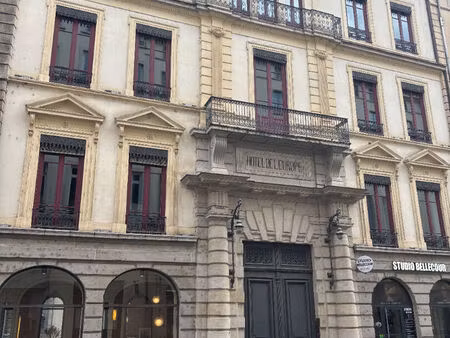 exclusivite - lyon 2eme - t1 - 26 m²