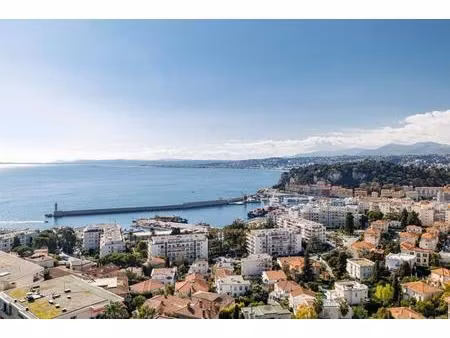 nice - mont boron - magnifique 3 pièces de 75 m² avec terrasse et vue panoramique