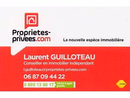 vente maison à la romagne (49740) : à vendre / 98m² la romagne