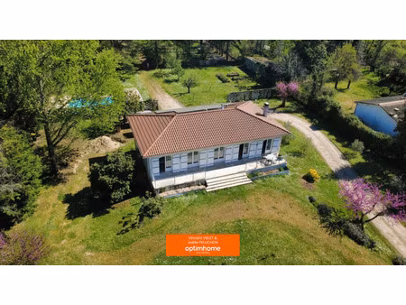 maison à vendre avec piscine et grand jardin